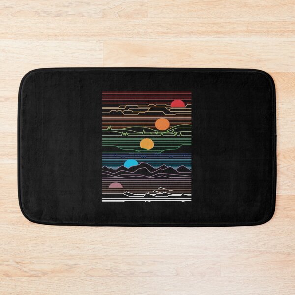 Item preview, Vaporwave Line art sunset designed and sold by JuttaMuller.