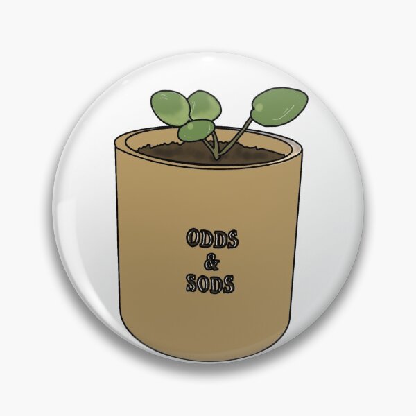 Item preview, Odds and Sods plant pot. designed and sold by Oddsandsodsrec.
