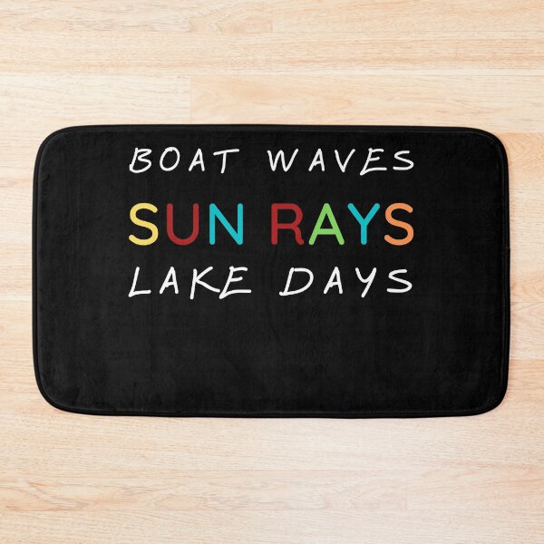 Item preview, Boat Waves Sun Rays Lake Days - Relaxed Fit designed and sold by PIXEcompany.