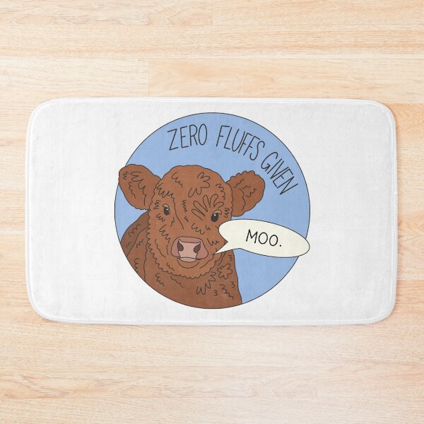Item preview, Zero fluffs given cow designed and sold by PeachCatDesigns.