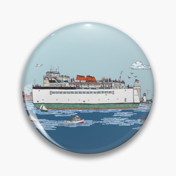 Item preview, Nantucket Ferry from Hyannis designed and sold by KatydidKay.