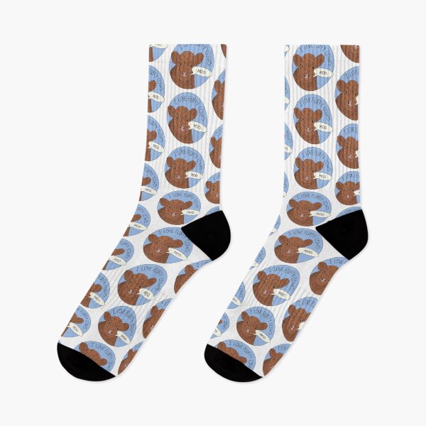 Item preview, I love fluffy cows designed and sold by PeachCatDesigns.