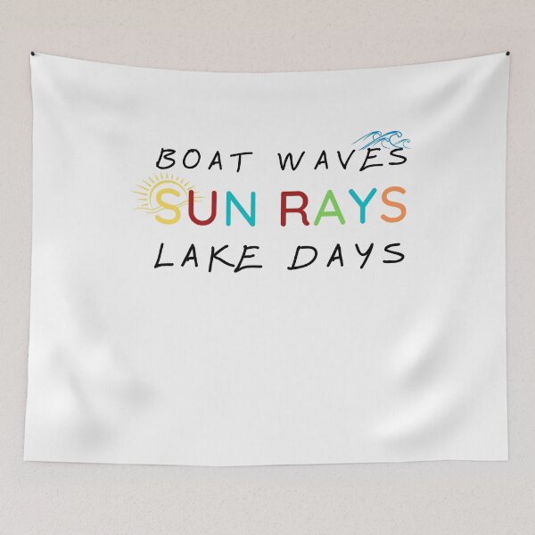 Item preview, Boat Waves Sun Rays Lake Days - Relaxed Fit designed and sold by PIXEcompany.