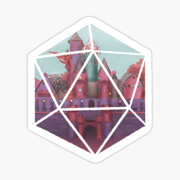 Aperçu de l'œuvre Une couronne de bonbons D 20 créée et vendue par bethanydrawsart.