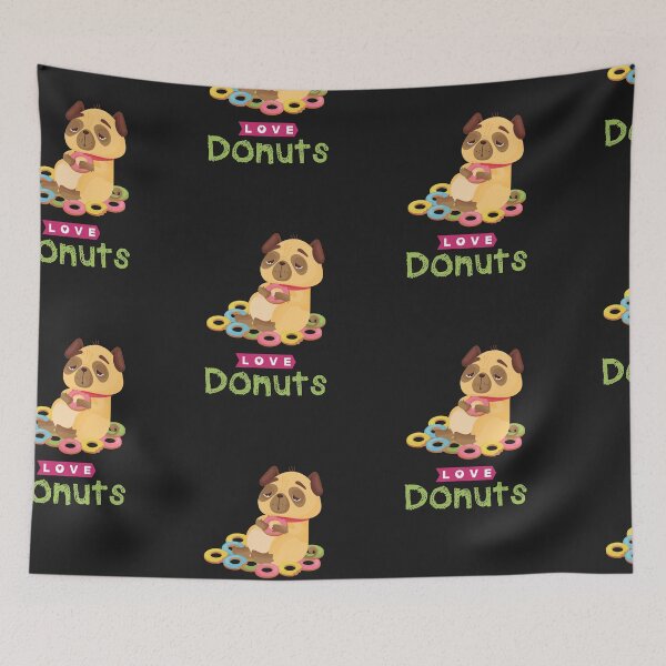 Item preview, I Just Really Love Donuts designed and sold by SportyDogShop.