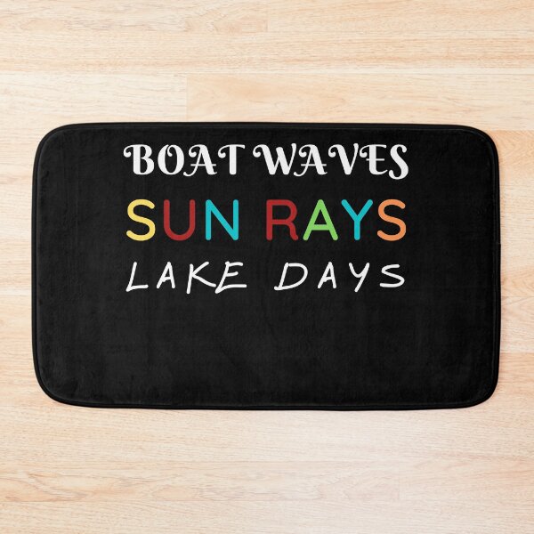 Item preview, Boat Waves Sun Rays Lake Days - Relaxed Fit designed and sold by PIXEcompany.