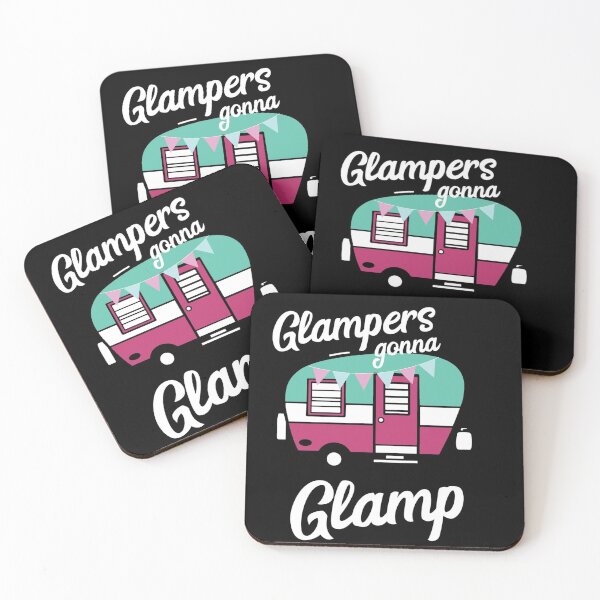 Item preview, Glampers Gonna Glamp Glamper Queen Funny Glamping Long designed and sold by HYMKQXK.