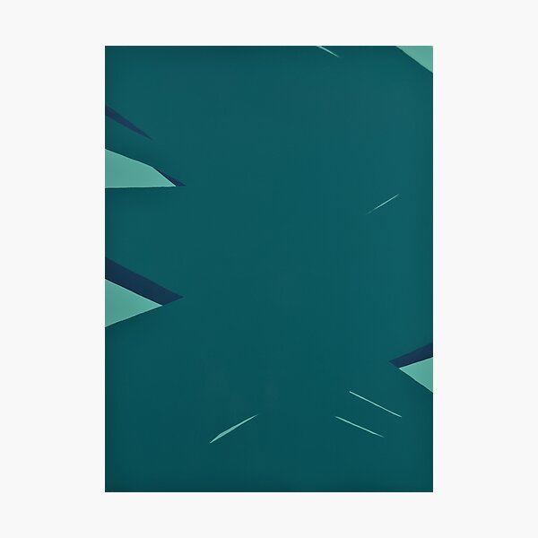 Big Green Stillness Photographic Print
