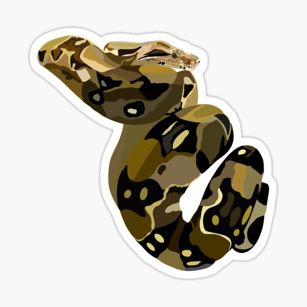 Vista previa del artículo con la obra «B es para Boa Constrictor», diseñado y vendido por thezoogirl.