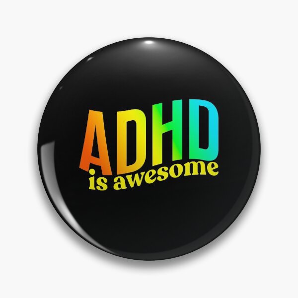 Item preview, ADHD is awesome designed and sold by sadieillust.