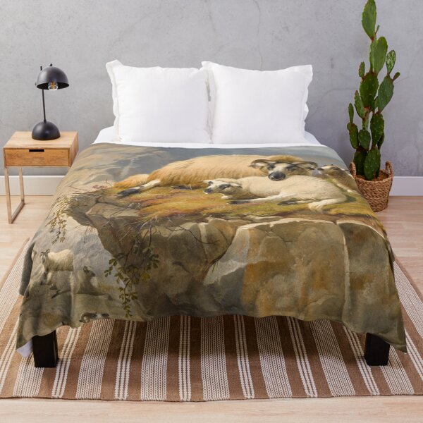 Item preview, Sheep in the Isle of Skye - Thomas Sidney Cooper - 1898 designed and sold by CJET.