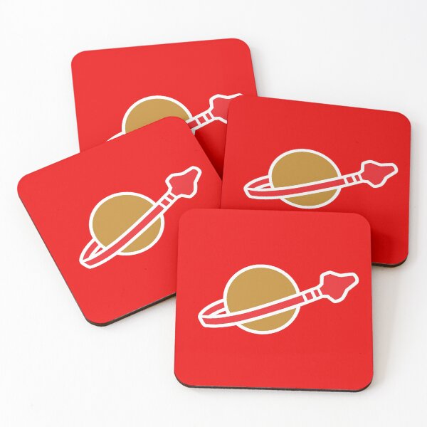 Item preview, Classic Space Logo on Red designed and sold by Highonbricks.