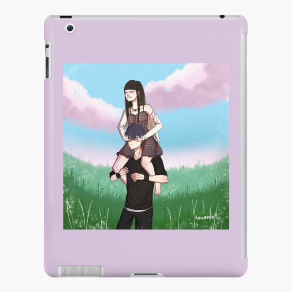 Cute anime couple kiss | iPad Case & Skin