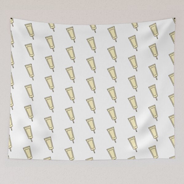Item preview, Skincare Moisturizer Tube Pastel Yellow Graphic designed and sold by angelmalfoy.