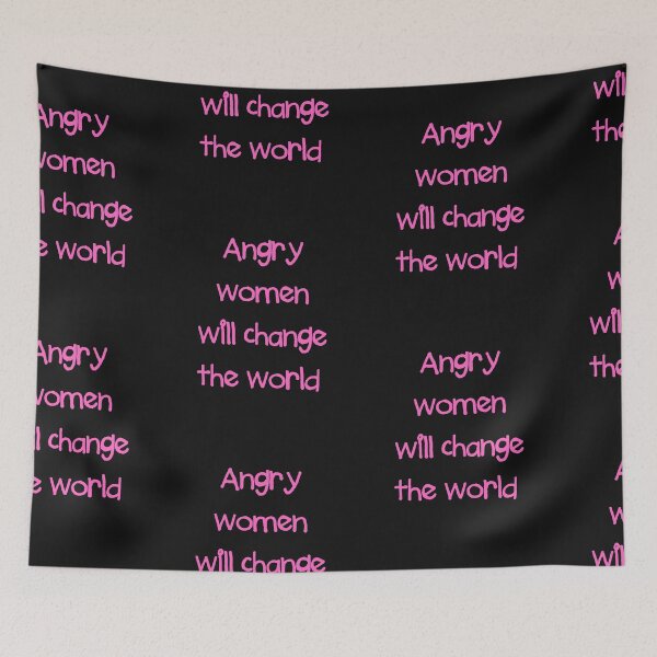 Item preview, Angry Women Will Change The World designed and sold by SportyDogShop.