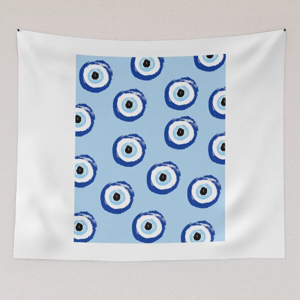 Artikelvorschau, Böses Auge blau entworfen und verkauft von KaliDesign.
