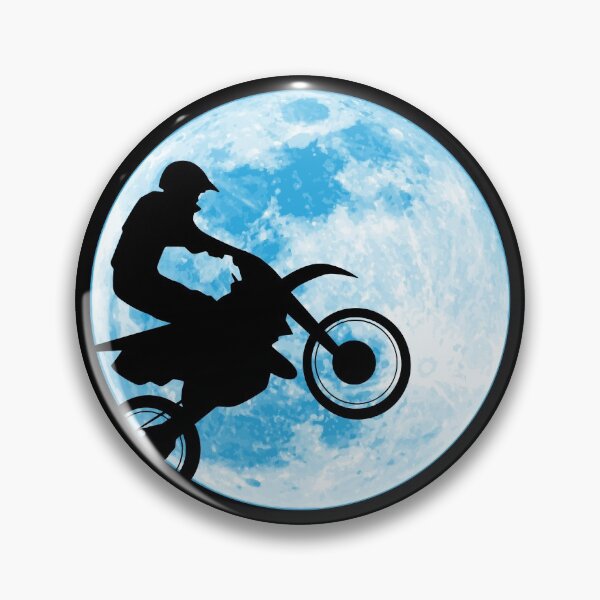 Item preview, Motocross Motorcycle Blue Moon designed and sold by hobrath.