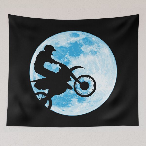 Item preview, Motocross Motorcycle Blue Moon designed and sold by hobrath.