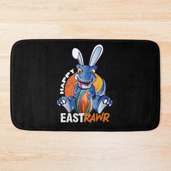 Item preview, Happy EastRAWER T-Rex Dinosaur Easter Bunny Egg designed and sold by 9ine9.