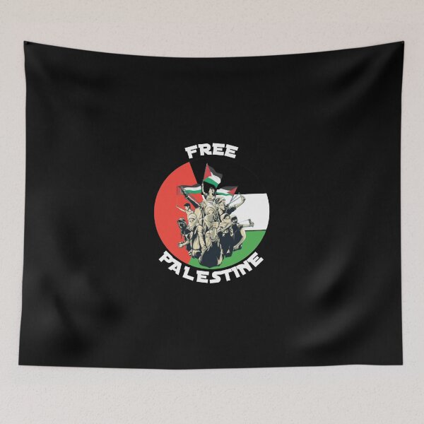Aperçu de l'œuvre Palestine libre, carte Palestine créée et vendue par Laviola182.