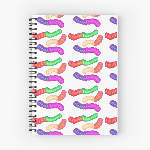 Item preview, gummy worm sticker pattern designed and sold by Enternamehereee.