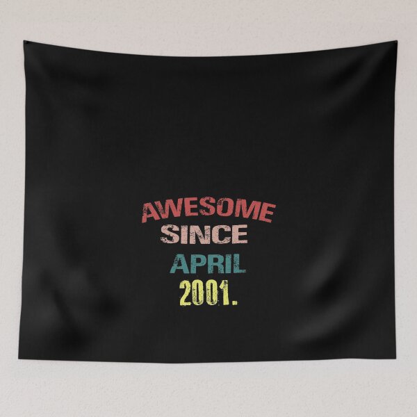 Item preview, Awesome Since April 2001 , Birthday Gift Funny T-Shirt ,Awesome Since April 2001 T-Shirt designed and sold by Ikgha.
