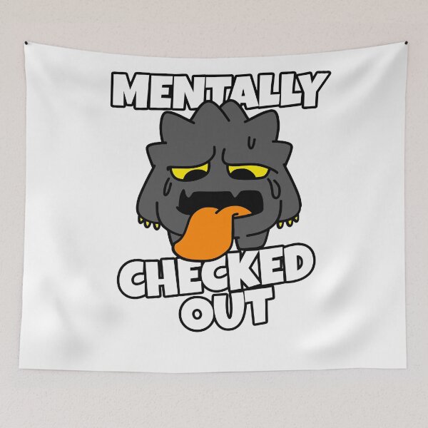 Item preview, Mentally Checked Out designed and sold by Harsh Giri.