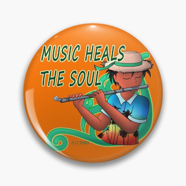 Healing Music of The Island Pin