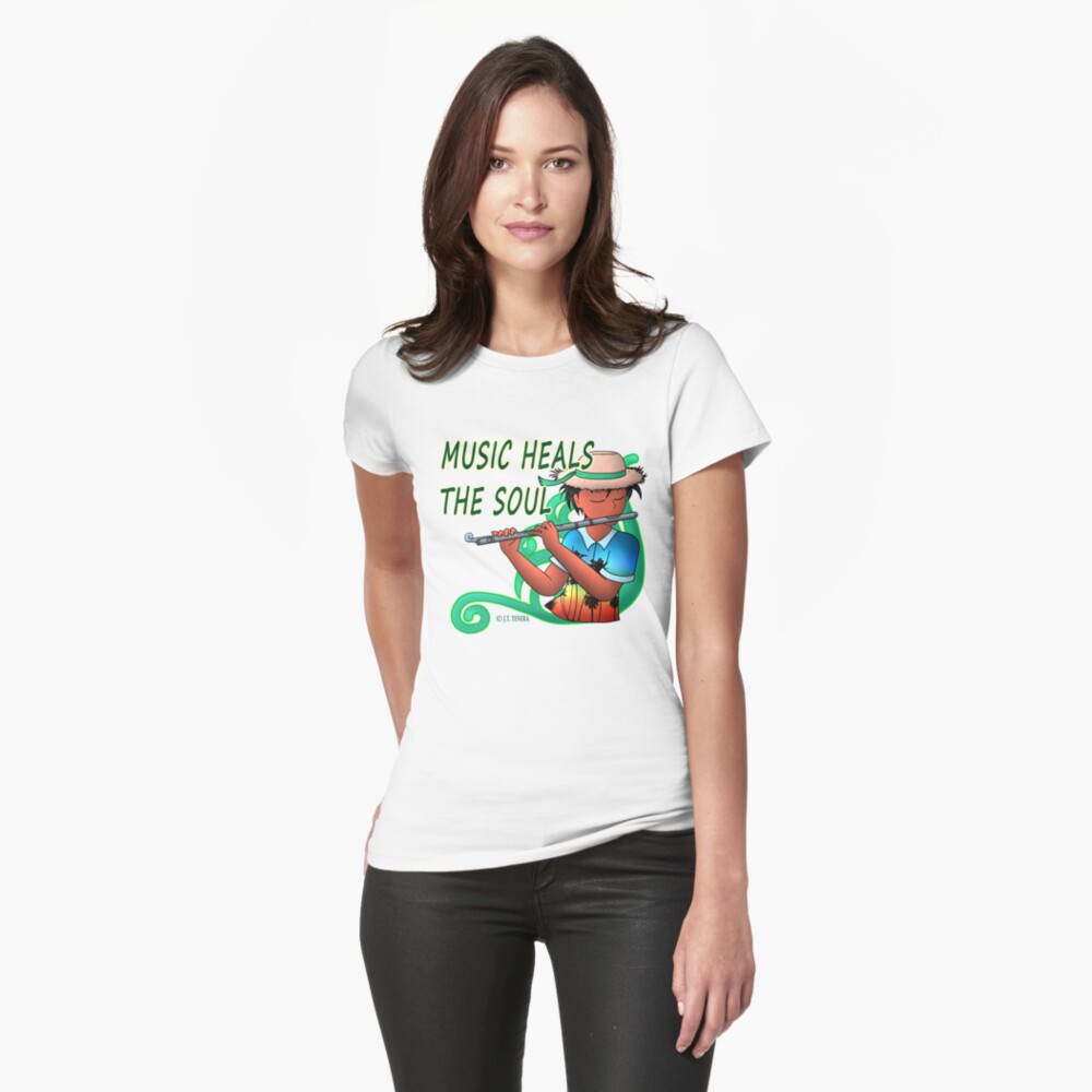 Item preview, Fitted T-Shirt designed and sold by PickledAuthor.