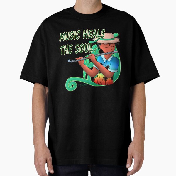 Healing Music of The Island Oversized T-Shirt