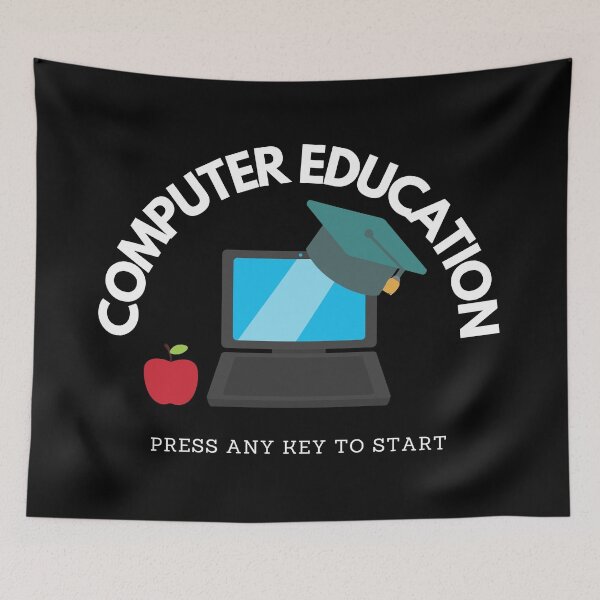 Item preview, Computer Education Press Any Key To Start designed and sold by LeonardoBotha.