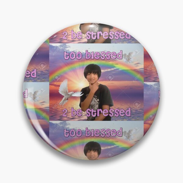 Item preview, Aesthetic Meme too blessed 2 be stressed designed and sold by marsgillies.
