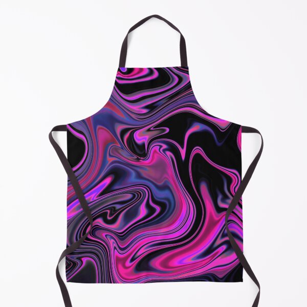 Item preview, Psychedelic Black Neon Pink designed and sold by JustFloating-.