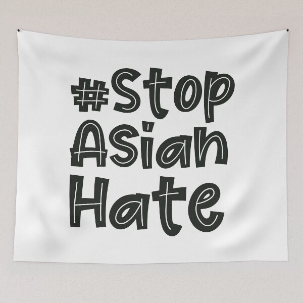 Item preview, Stop asian hate shirt, Stop aapi hate T-shirt design, #StopAsianHate movement  designed and sold by GalleryArtField.