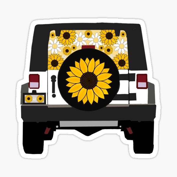 Sunflower Jeep