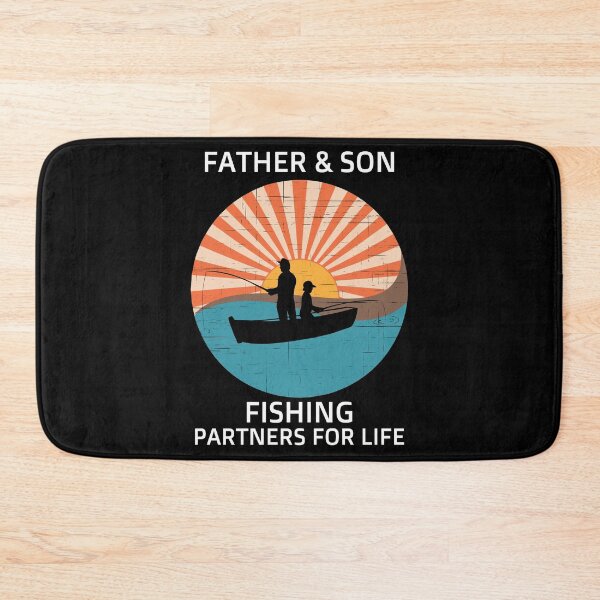 Item preview, Father and Son Fishing Partners For Life Father's Day Gift designed and sold by liftdesign.