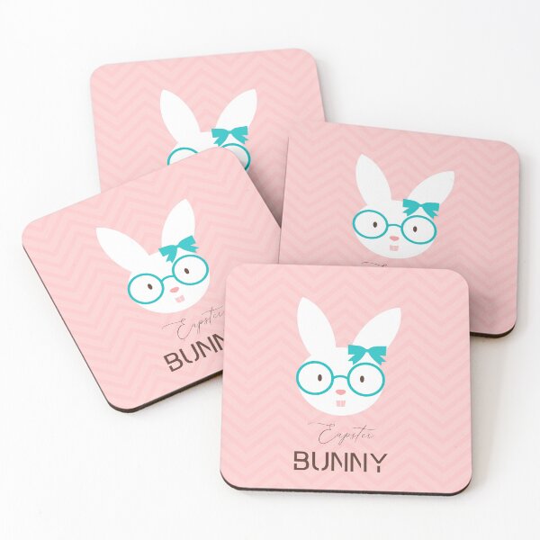 Item preview, EaPster bunny pink designed and sold by urban-color.