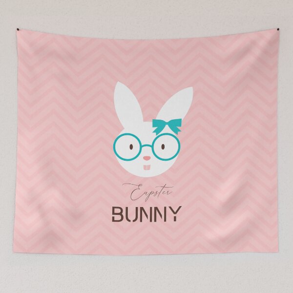 Item preview, EaPster bunny pink designed and sold by urban-color.