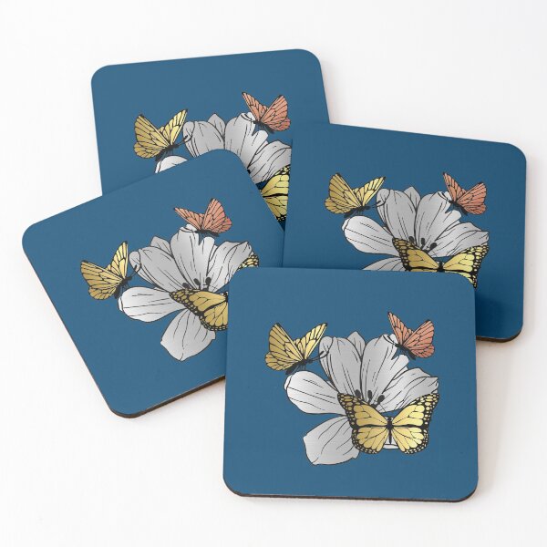 Item preview, Siver Flowers & Gold and Bronze Butterflies designed and sold by albix81.
