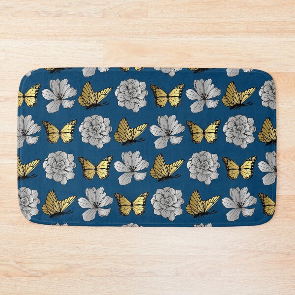 Item preview, Siver Flowers & Gold and Bronze Butterflies designed and sold by albix81.