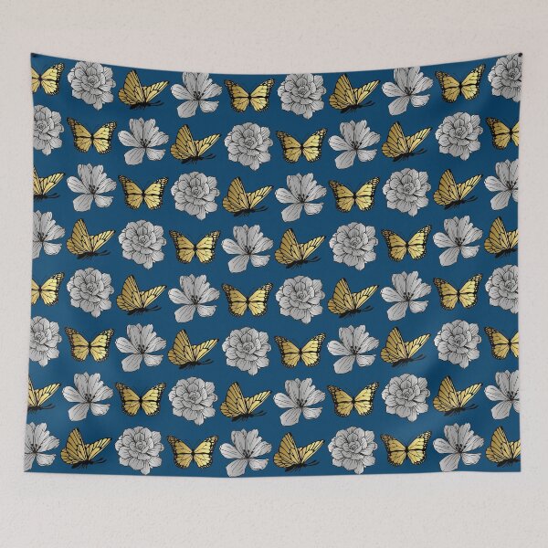 Item preview, Siver Flowers & Gold and Bronze Butterflies designed and sold by albix81.