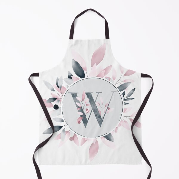 Item preview, Floral Initial Wreath Monogram W designed and sold by Pavnud.