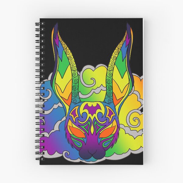 Aperçu de l'œuvre Usagi arc-en-ciel créée et vendue par Machiavelik.