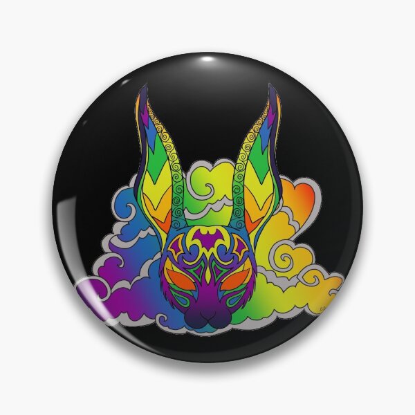Artikelvorschau, Regenbogen Usagi entworfen und verkauft von Machiavelik.