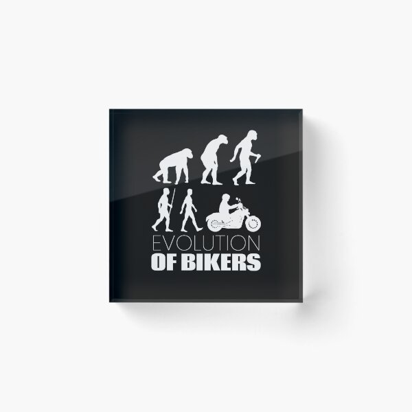 Aperçu de l'œuvre Évolution des motards créée et vendue par RedQuality.