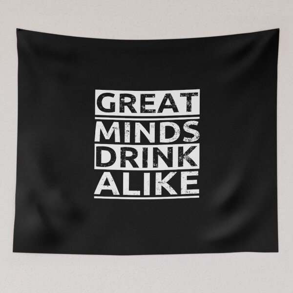 Item preview, Great Minds Drink Alike Toast Gift designed and sold by leofel.