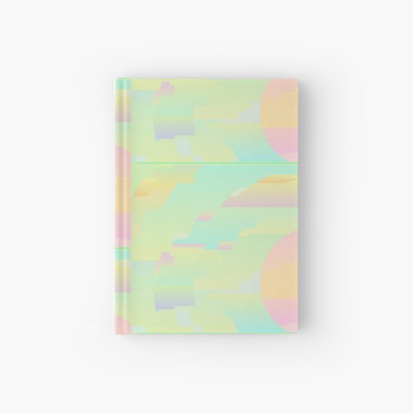 Abstract Sky Digital Art Hardcover Journal