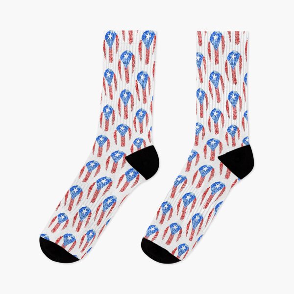 Item preview, Puerto Rico Finger Print Flag designed and sold by Jesseika75.