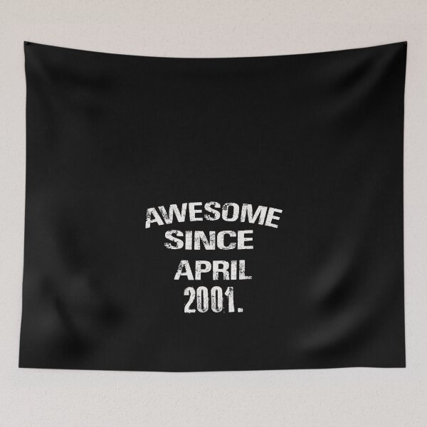 Item preview, Awesome Since April 2001 , Birthday Gift Funny T-Shirt ,Awesome Since April 2001 T-Shirt designed and sold by Ikgha.