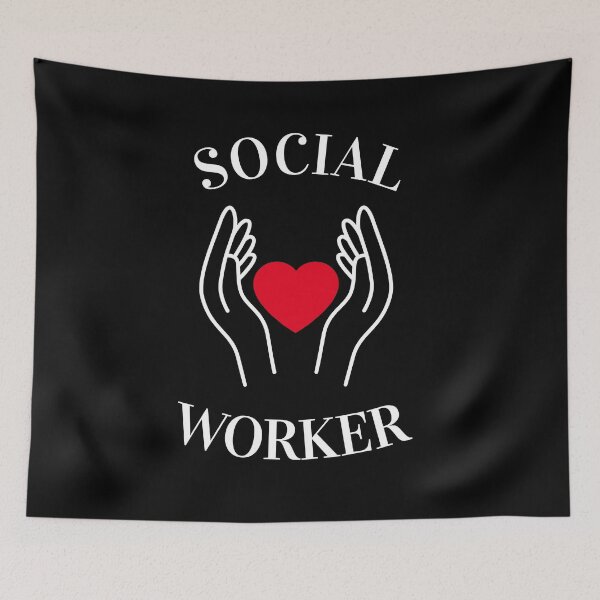 Item preview, National Social Worker Month Helping Hands and Heart designed and sold by liftdesign.